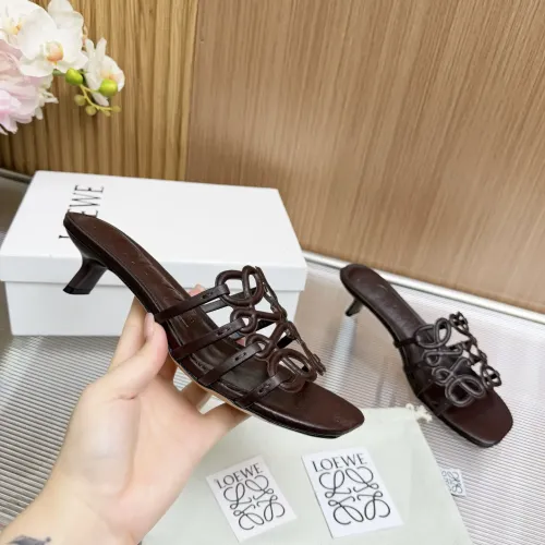 Replica LOEWE Slippers For Women #1481775 $85.00 USD for Wholesale