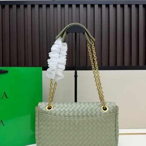 Replica Bottega Veneta BV AAA Quality Shoulder Bags For Women #1481780 $108.00 USD for Wholesale