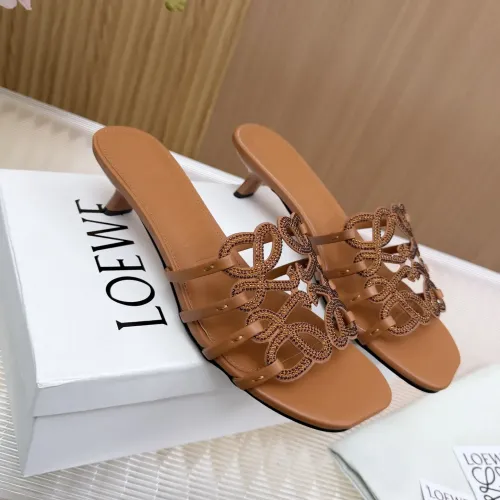 Replica LOEWE Slippers For Women #1481796 $88.00 USD for Wholesale