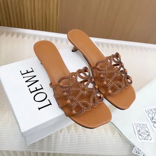 Replica LOEWE Slippers For Women #1481796 $88.00 USD for Wholesale
