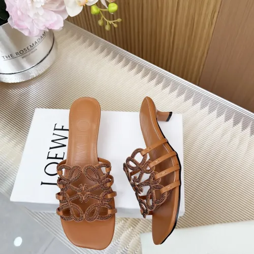 Replica LOEWE Slippers For Women #1481796 $88.00 USD for Wholesale