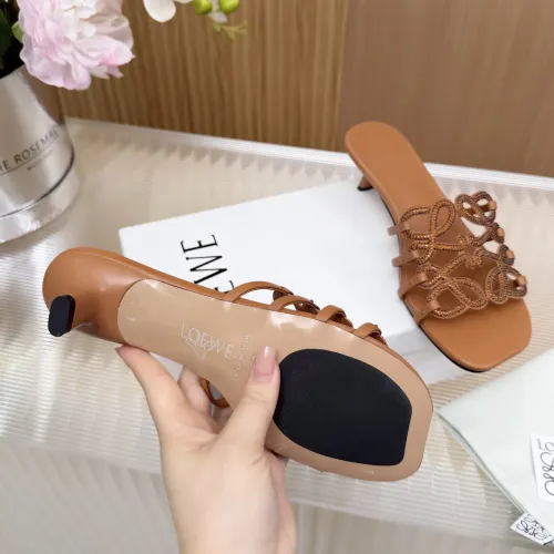 Replica LOEWE Slippers For Women #1481796 $88.00 USD for Wholesale