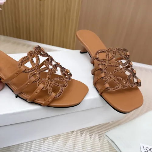 Replica LOEWE Slippers For Women #1481796 $88.00 USD for Wholesale