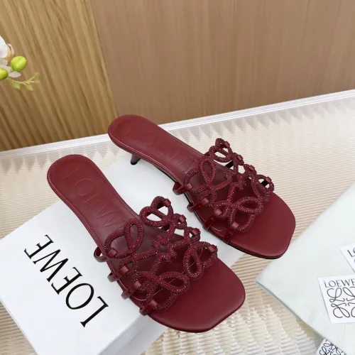 Replica LOEWE Slippers For Women #1481797 $88.00 USD for Wholesale