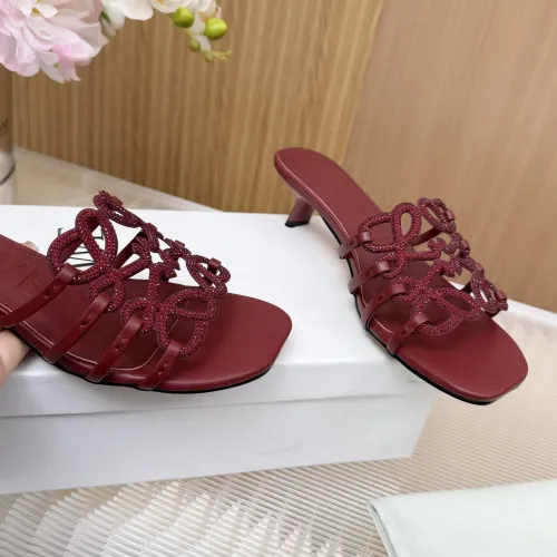 Replica LOEWE Slippers For Women #1481797 $88.00 USD for Wholesale