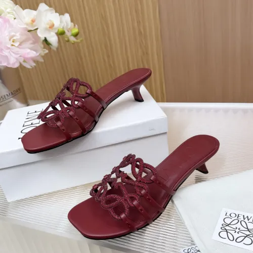 Replica LOEWE Slippers For Women #1481797 $88.00 USD for Wholesale