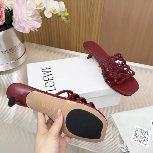 Replica LOEWE Slippers For Women #1481797 $88.00 USD for Wholesale