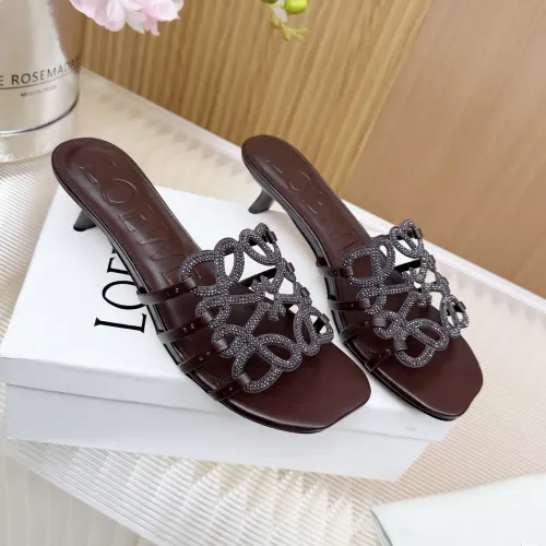 Replica LOEWE Slippers For Women #1481798 $88.00 USD for Wholesale