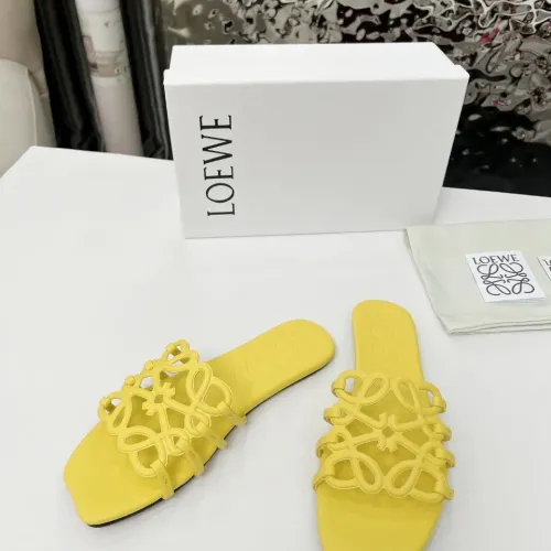 Replica LOEWE Slippers For Women #1481811 $82.00 USD for Wholesale