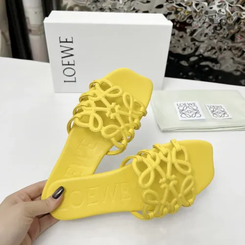 Replica LOEWE Slippers For Women #1481811 $82.00 USD for Wholesale