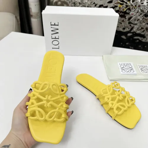Replica LOEWE Slippers For Women #1481811 $82.00 USD for Wholesale