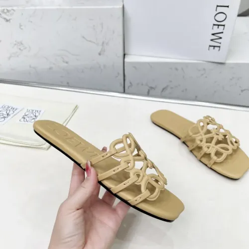 Replica LOEWE Slippers For Women #1481815 $82.00 USD for Wholesale