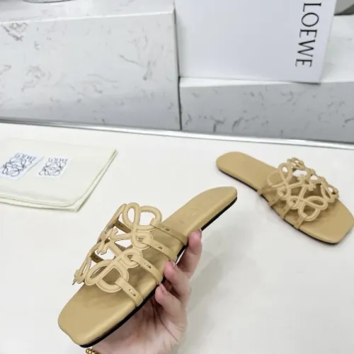 Replica LOEWE Slippers For Women #1481815 $82.00 USD for Wholesale