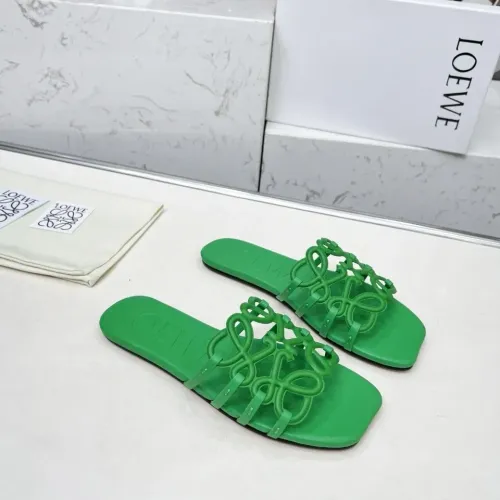Replica LOEWE Slippers For Women #1481817 $82.00 USD for Wholesale