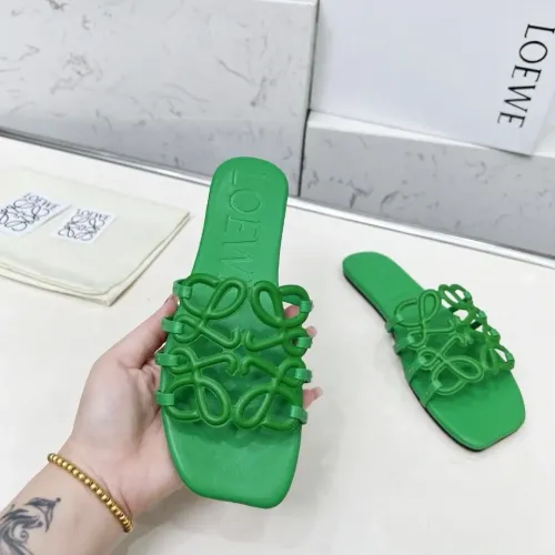 Replica LOEWE Slippers For Women #1481817 $82.00 USD for Wholesale