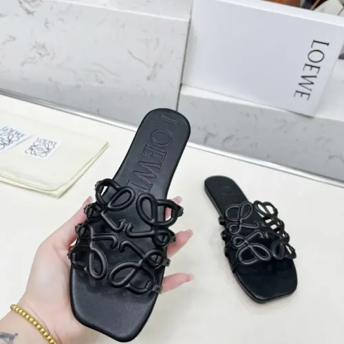 Replica LOEWE Slippers For Women #1481820 $82.00 USD for Wholesale
