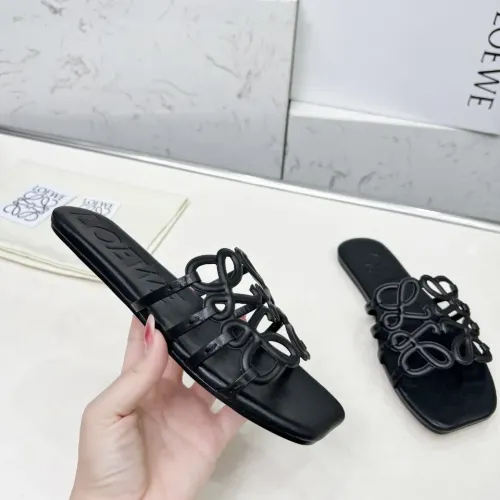 Replica LOEWE Slippers For Women #1481820 $82.00 USD for Wholesale