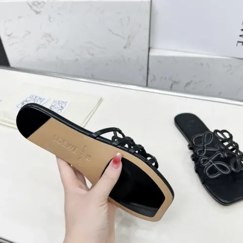 Replica LOEWE Slippers For Women #1481820 $82.00 USD for Wholesale