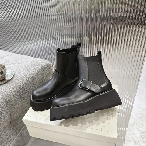Wholesale Alexander McQueen Boots For Women #1481821 $115.00 USD, Wholesale Quality Replica Alexander McQueen Boots