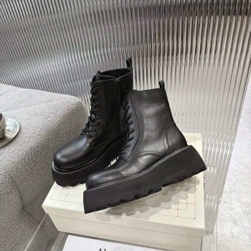 Wholesale Alexander McQueen Boots For Women #1481822 $115.00 USD, Wholesale Quality Replica Alexander McQueen Boots