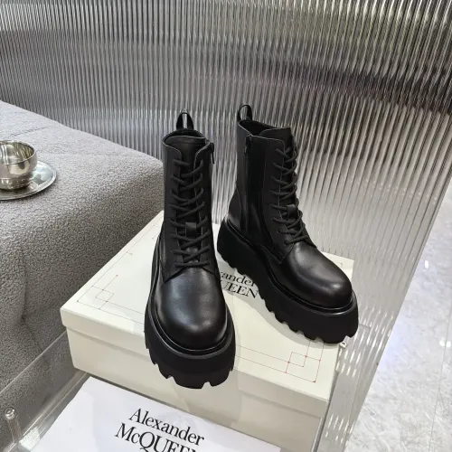 Replica Alexander McQueen Boots For Women #1481822 $115.00 USD for Wholesale