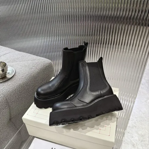 Wholesale Alexander McQueen Boots For Women #1481823 $115.00 USD, Wholesale Quality Replica Alexander McQueen Boots