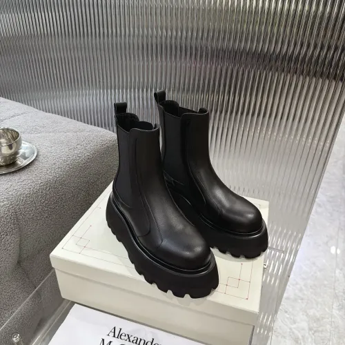 Replica Alexander McQueen Boots For Women #1481823 $115.00 USD for Wholesale
