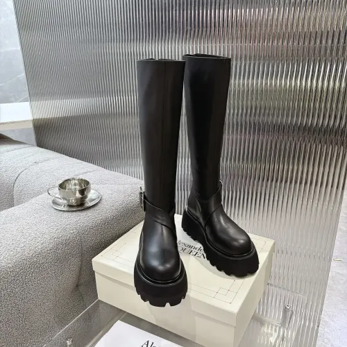 Replica Alexander McQueen Boots For Women #1481824 $155.00 USD for Wholesale