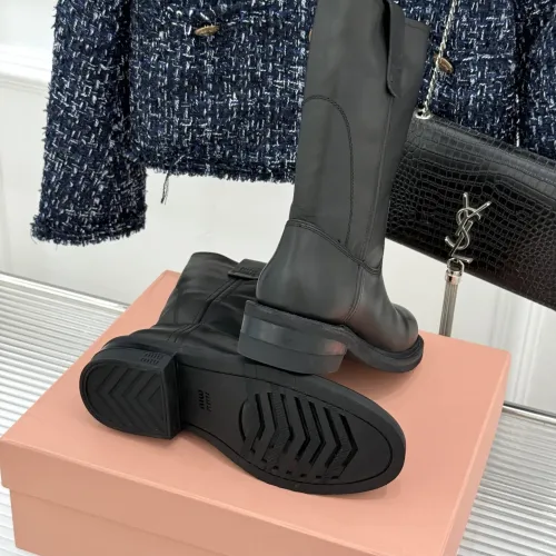Replica MIU MIU Boots For Women #1481828 $155.00 USD for Wholesale