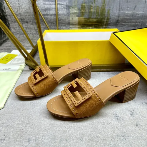 Wholesale Fendi Slippers For Women #1481830 $92.00 USD, Wholesale Quality Replica Fendi Slippers