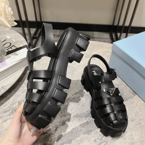 Replica Prada Sandal For Women #1481832 $100.00 USD for Wholesale