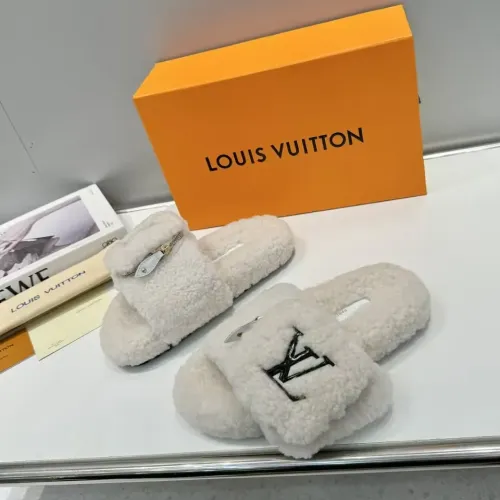 Wholesale Louis Vuitton Slippers For Women #1481837 $98.00 USD, Wholesale Quality Replica Louis Vuitton Slippers
