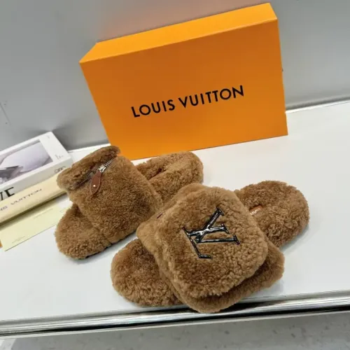 Wholesale Louis Vuitton Slippers For Women #1481839 $98.00 USD, Wholesale Quality Replica Louis Vuitton Slippers