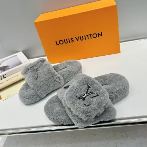 Wholesale Louis Vuitton Slippers For Women #1481840 $98.00 USD, Wholesale Quality Replica Louis Vuitton Slippers