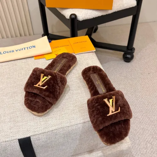 Wholesale Louis Vuitton Slippers For Women #1481856 $102.00 USD, Wholesale Quality Replica Louis Vuitton Slippers