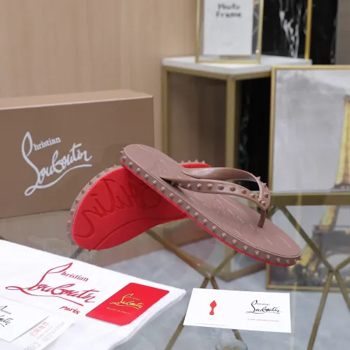 Replica Christian Louboutin CL Slippers For Men #1481892 $64.00 USD for Wholesale