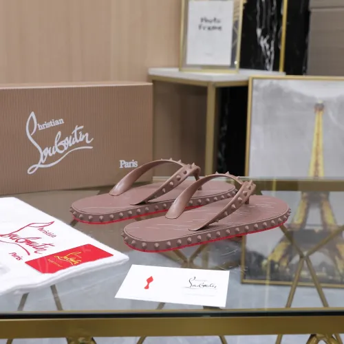 Replica Christian Louboutin CL Slippers For Men #1481892 $64.00 USD for Wholesale