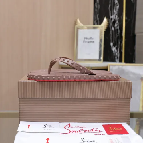 Replica Christian Louboutin CL Slippers For Men #1481892 $64.00 USD for Wholesale