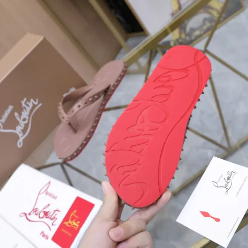 Replica Christian Louboutin CL Slippers For Men #1481892 $64.00 USD for Wholesale