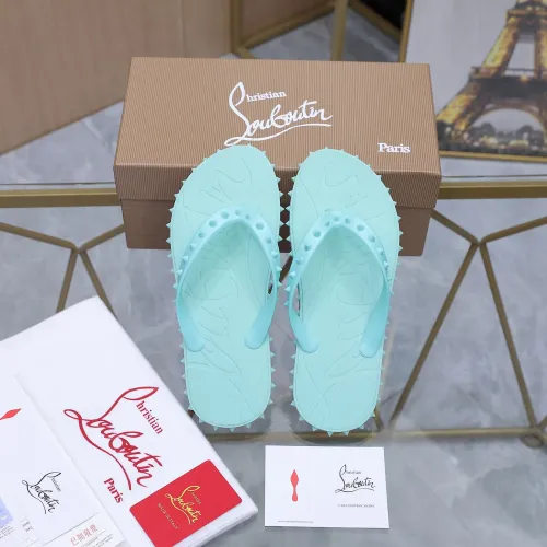 Replica Christian Louboutin CL Slippers For Women #1481895 $64.00 USD for Wholesale