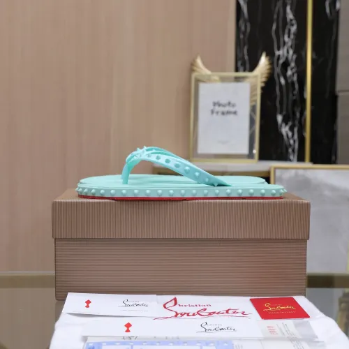 Replica Christian Louboutin CL Slippers For Men #1481896 $64.00 USD for Wholesale