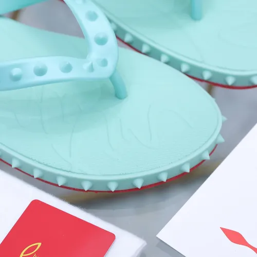 Replica Christian Louboutin CL Slippers For Men #1481896 $64.00 USD for Wholesale