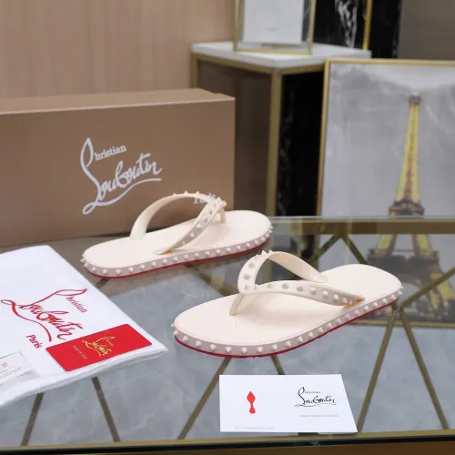 Wholesale Christian Louboutin CL Slippers For Women #1481897 $64.00 USD, Wholesale Quality Replica Christian Louboutin CL Slippers