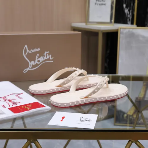 Replica Christian Louboutin CL Slippers For Men #1481898 $64.00 USD for Wholesale