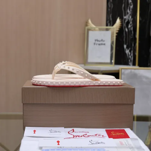 Replica Christian Louboutin CL Slippers For Men #1481898 $64.00 USD for Wholesale