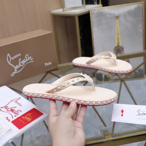 Replica Christian Louboutin CL Slippers For Men #1481898 $64.00 USD for Wholesale