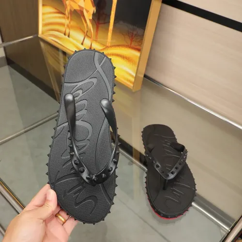 Replica Christian Louboutin CL Slippers For Men #1481900 $64.00 USD for Wholesale