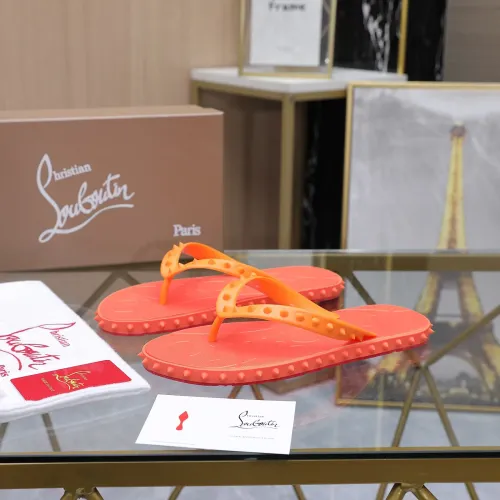 Wholesale Christian Louboutin CL Slippers For Men #1481902 $64.00 USD, Wholesale Quality Replica Christian Louboutin CL Slippers
