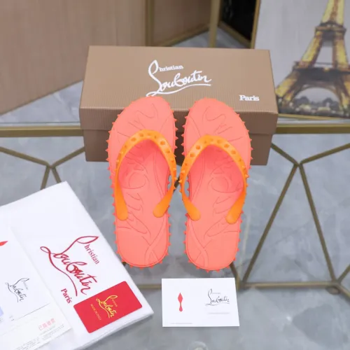 Replica Christian Louboutin CL Slippers For Men #1481902 $64.00 USD for Wholesale