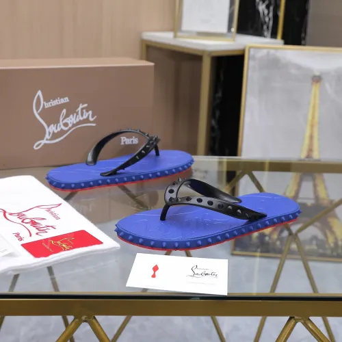 Replica Christian Louboutin CL Slippers For Women #1481903 $64.00 USD for Wholesale